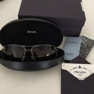 Prada Aviator Style Sunglasses